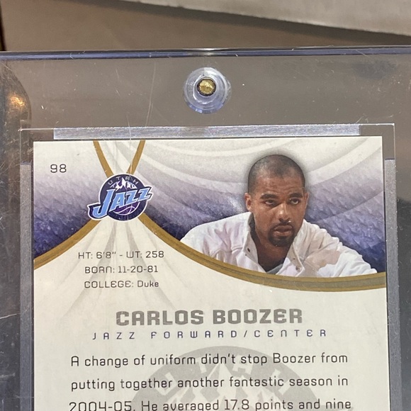 Carlos Bozzer SSP /25 2005 SP Game Used Edition - Picture 7 of 7